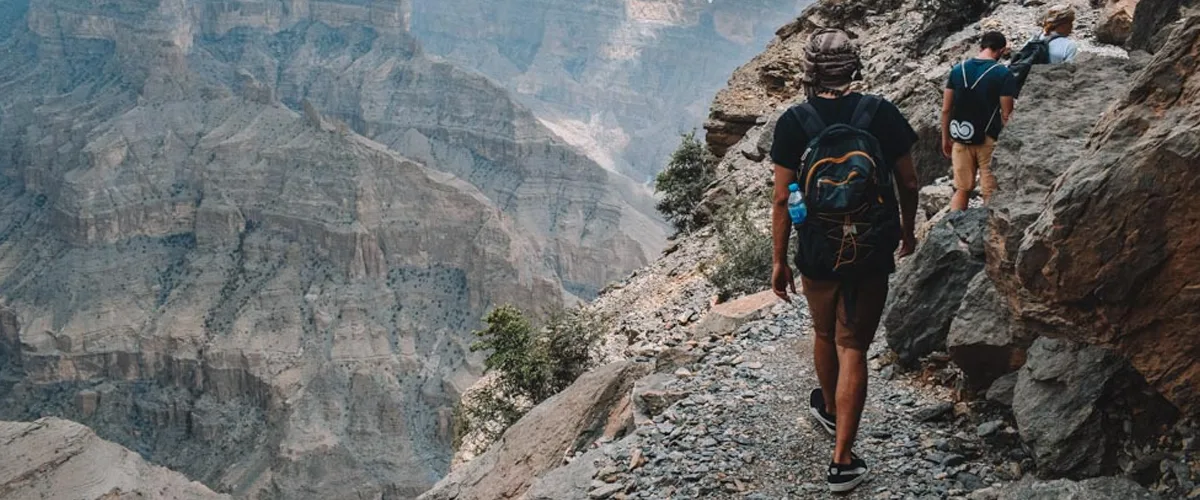 Hiking trails in Muscat, Oman